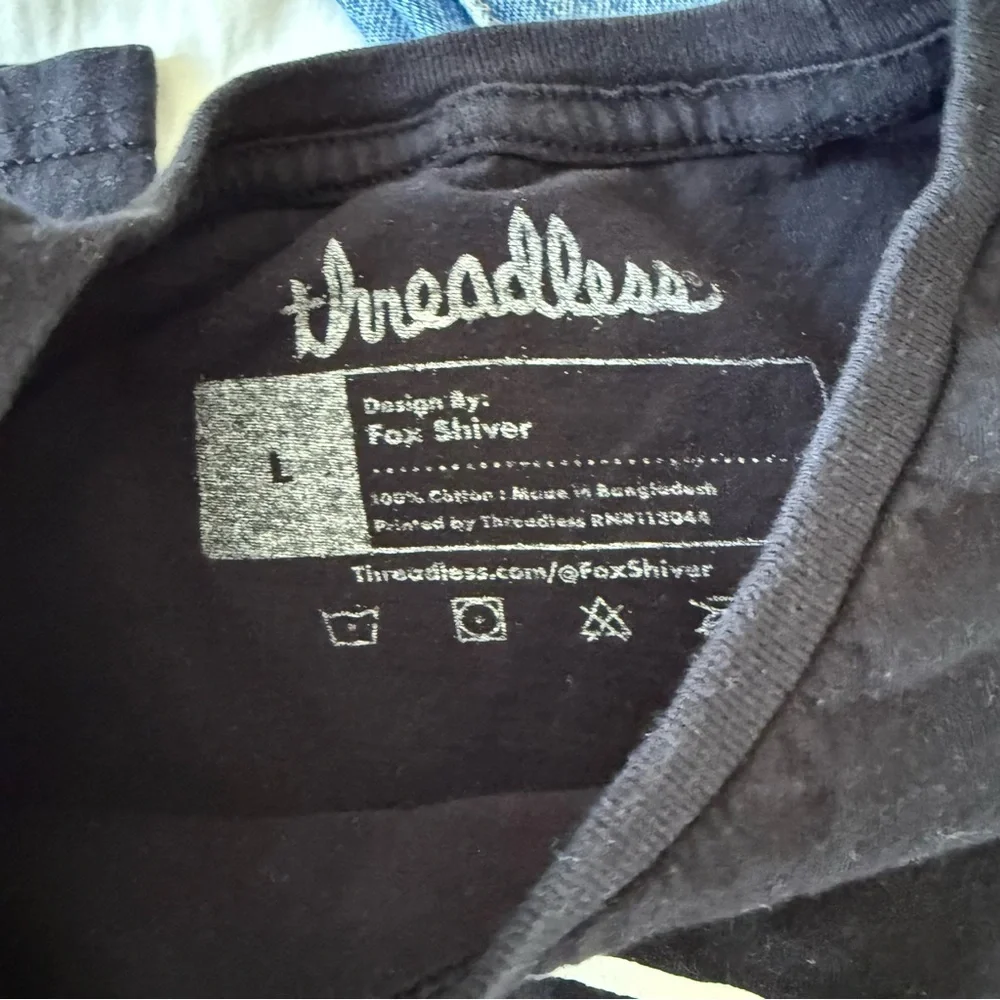 Threadless Black 'Not Today' Cat Tee - Picture 2 of 4